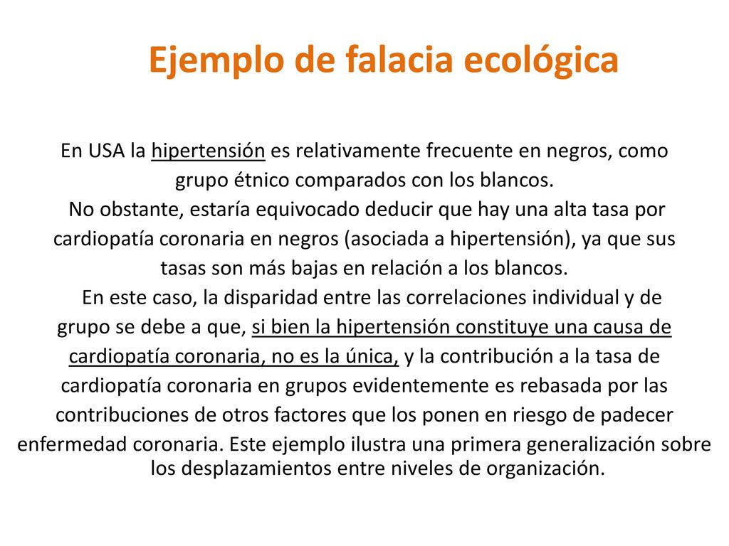 falacia ecológica ejemplo epidemiología de diabetes